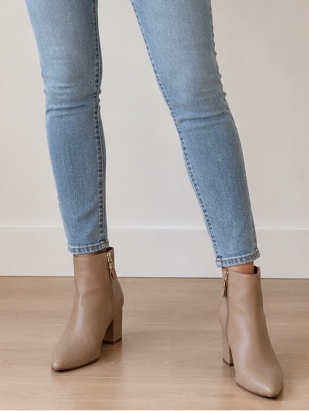 Kate Spade Women’s Boots sz 8 Amelie Nude Leather NEW # box 973